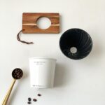 일본식 핸드브루 커피 콘 드립 커피 컵 홈 어드밴스드 콘 필터 세라믹 필터 컵 커피 - 이미지 4