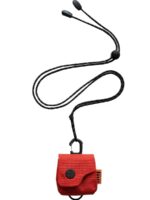 Rarethings 중국 레드 미니 퀵 릴리스 자석 버클 동전 지갑 이어폰 가방 레드 가방 미니 키 가방 - 이미지 5