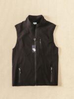 외국 무역 꼬리 상품 새로운 속건성 등산 자전거 조끼 남성 야외 얇은 탄성 민소매 조끼 통기성 단일 레이어 - 이미지 3