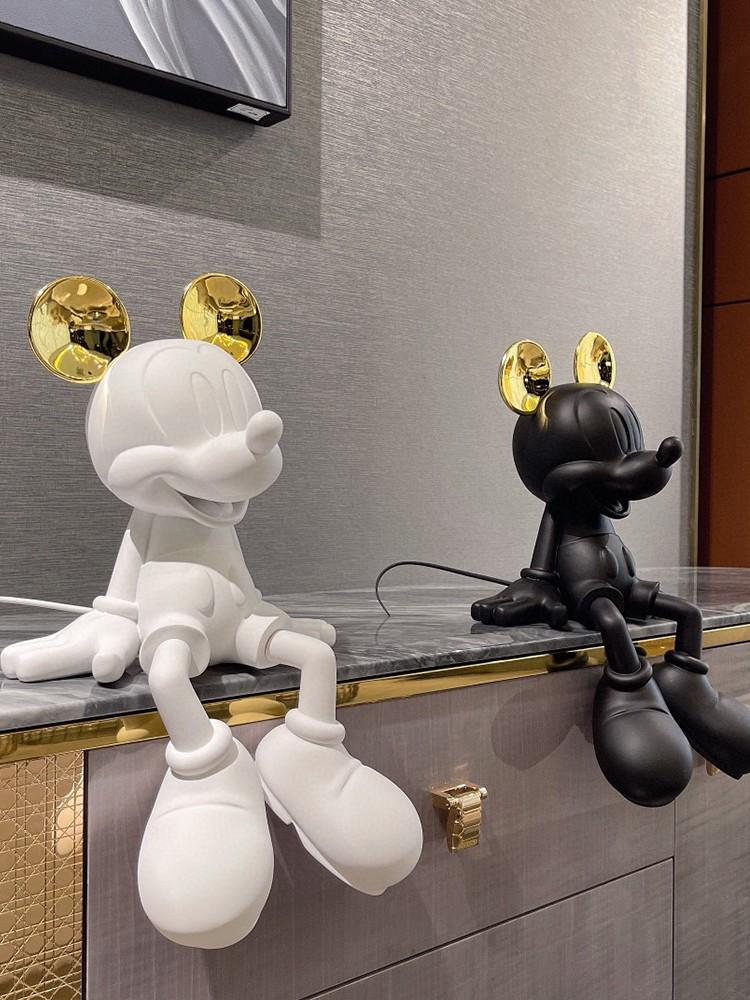 main_778463917044_0-1 프랑스 트렌디 브랜드 미키 공동 브랜드 미키 조각 장식 예술 작품 홈 TV 캐비닛 창 틈새 장식품 - 이미지 1