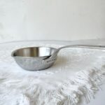 훌륭한 품질! 원래 독일산! 통합 18/10 스테인리스 스틸 핫 오일 팬 붓기 오일 팬 프라이팬 소형 프라이팬 12cm