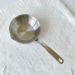 훌륭한 품질! 원래 독일산! 통합 18/10 스테인리스 스틸 핫 오일 팬 붓기 오일 팬 프라이팬 소형 프라이팬 12cm - 이미지 2