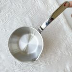 훌륭한 품질! 원래 독일산! 통합 18/10 스테인리스 스틸 핫 오일 팬 붓기 오일 팬 프라이팬 소형 프라이팬 12cm - 이미지 5