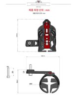 링쇼우는 No.9 NzMIX 주전자 랙 개조 전기 자동차 액세서리 음료 병 배치 브래킷 MZ 컵 랙에 적합합니다. - 이미지 5