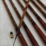 짧은 섹션 소형 핸드로드 수납식 65cm 길이 스트림로드 초경량 테이블 낚싯대 낚싯대 낚시 장비 세트 - 이미지 3