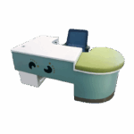 소아 검진대 소아진단대 예방접종대 외래진료대 예방접종대 진료대 - 이미지 5