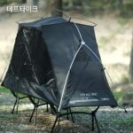 디페이케 캠프용 침대 텐트 확장 계정 야외 캠핑 경량 싱글 텐트 선쉐이드 방수 접합 지상 텐트