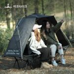 디페이케 캠프용 침대 텐트 확장 계정 야외 캠핑 경량 싱글 텐트 선쉐이드 방수 접합 지상 텐트 - 이미지 2