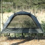 디페이케 캠프용 침대 텐트 확장 계정 야외 캠핑 경량 싱글 텐트 선쉐이드 방수 접합 지상 텐트 - 이미지 5