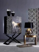 아트 드림 호스 사이드보드 레트로 페인트 와인 캐비닛 벽면 장착 홈 복도 디스플레이 캐비닛 거실 중고 핸드 페인팅