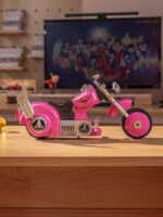 불마 캡슐 오토바이 손오공 드래곤볼 애니메이션 주변 조립 빌딩 블록 장난감 모델 데스크탑 장식품 - 이미지 4