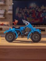 불마 캡슐 오토바이 손오공 드래곤볼 애니메이션 주변 조립 빌딩 블록 장난감 모델 데스크탑 장식품 - 이미지 5