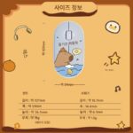 로지텍 카피바라 무선 블루투스 마우스 오피스 사일런트 걸스 페블 신제품 조인트 - 이미지 4