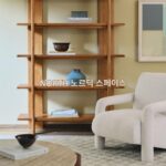 중고 원목 수납장 와비사비 스타일 레트로 플로어 스탠딩 책장 거실 홈 장신구용 다층 선반 - 이미지 3