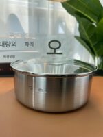 인덕션쿠커 18-10 수프그릇 대용량 수프그릇 304스테인리스 스틸 조리면 혼합 야채 조리그릇 - 이미지 5
