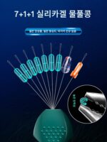 스페이스빈 세트 고품질 실리콘 낚시도구 리드 플로트 시트 메인라인 그룹 낚시도구 액세서리의 완벽한 조합 - 이미지 4