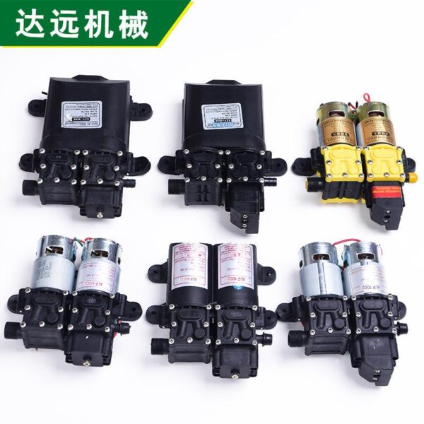 Origin 12V 지능형 고출력 분무기 물 펌프 농업용 전기 분무기 이중 펌프 고압 과일 나무