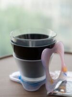 국내산 오레아 백라이트 V2V3 율라이 V60 핸드브루 커피 레진 필터컵 비영국 케이크 드립 필터컵 - 이미지 3