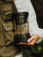 BM 리듬 맥박 분위기 빛 투명 스피커 휴대용 트렌디 블루투스 스피커 고급 장식품 선물 - 이미지 2