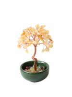 새로운 시트린 자수정 로즈 쿼츠 포춘 트리 홈 오피스 책상 장식 홀리데이 선물 선물 - 이미지 5