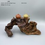 천연 뿌리 예술 뿌리 조각 풍화된 죽은 나무 기반 분재 돌 장식 거실 장식품 A2