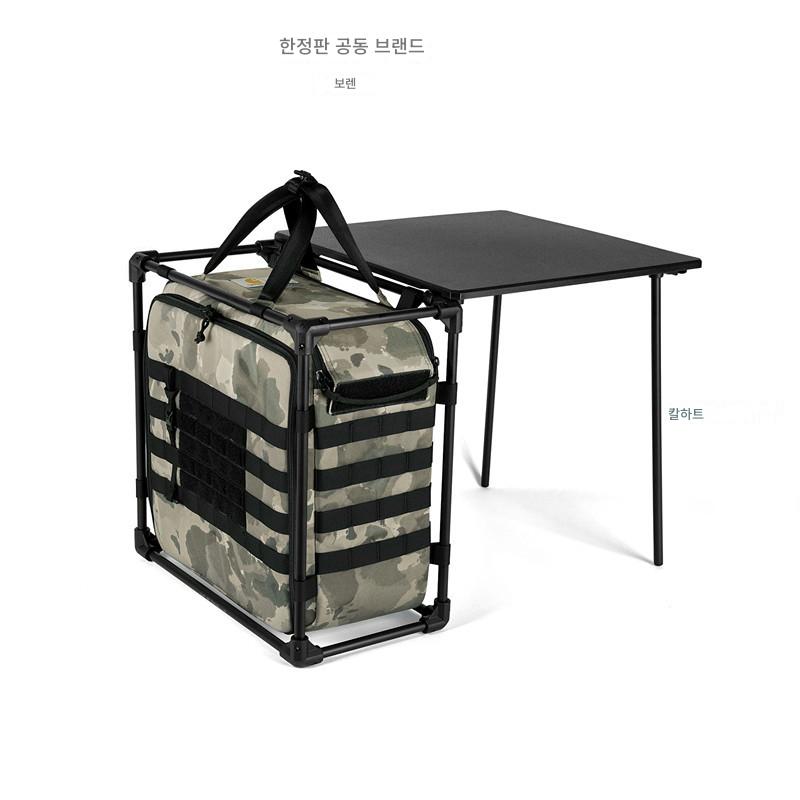 main_784286122183_0-1 클래식 블랙 전술 책상 야외 접이식 캠핑 테이블 휴대용 피크닉 테이블 경량 전술 테이블 조합 테이블 - 이미지 1