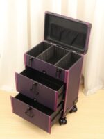 모바일 미용사 스페셜 박스 자수 카트 화장품 박스 족욕 귀 청소 고급 범용 휠 카트 서랍 박스 - 이미지 2