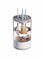 이 메이크업 브러시 세척 도구를 사용하면 더 이상 메이크업 브러시와 파우더 퍼프를 직접 세척할 필요가 없습니다. - 이미지 5