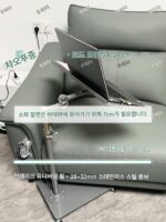 무거운 바닥 바닥 노트북 브라켓 컴퓨터 스탠드 수직 회전 리프팅 플로팅 게으른 누워 서 있는 소파 마우스 - 이미지 5