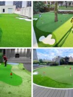 골프 시뮬레이터, 실내 골프, 맞춤형 퍼팅 연습 장치, 맞춤형 퍼팅 그린, 연습 네트, 맞춤형 드라이빙 레인지 - 이미지 4