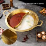 304 스테인레스 스틸 핫팟 냄비 유도 쿠커 특수 대용량 가정용 투명 수프 어머니와 아들 만다린 오리 핫팟 냄비 상업용 - 이미지 4