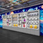 패션 토이 매장 디스플레이 캐비닛 클로 머신 디스플레이 캐비닛 플러시 토이 매장 비디오 게임 시티 e스포츠 애니메이션 기프트 포인트 교환 캐비닛 - 이미지 2