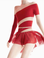 룸 야란샹 JAC 컬렉션 발레 레오타드 댄스 트레이닝복 요가 바디복 Just A Corpse - 이미지 2