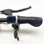 36V48V 키 잠금 스위치 전기 디스플레이 하프 더블 섹션 스로틀 핸들바 피닉스 전기 자전거에 적합 - 이미지 2