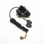 36V48V 키 잠금 스위치 전기 디스플레이 하프 더블 섹션 스로틀 핸들바 피닉스 전기 자전거에 적합 - 이미지 5