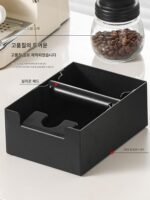 커피찌꺼기통 다기능 상업용 대용량 가정용 두꺼운 커피숍 가루찌꺼기통 커피머신 손잡이 배치 - 이미지 4