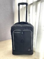 미국 수출 20인치 트롤리 백팩 탑승 가방 방수 대용량 여행 가방 YKK 지퍼 컴퓨터 가방 - 이미지 2