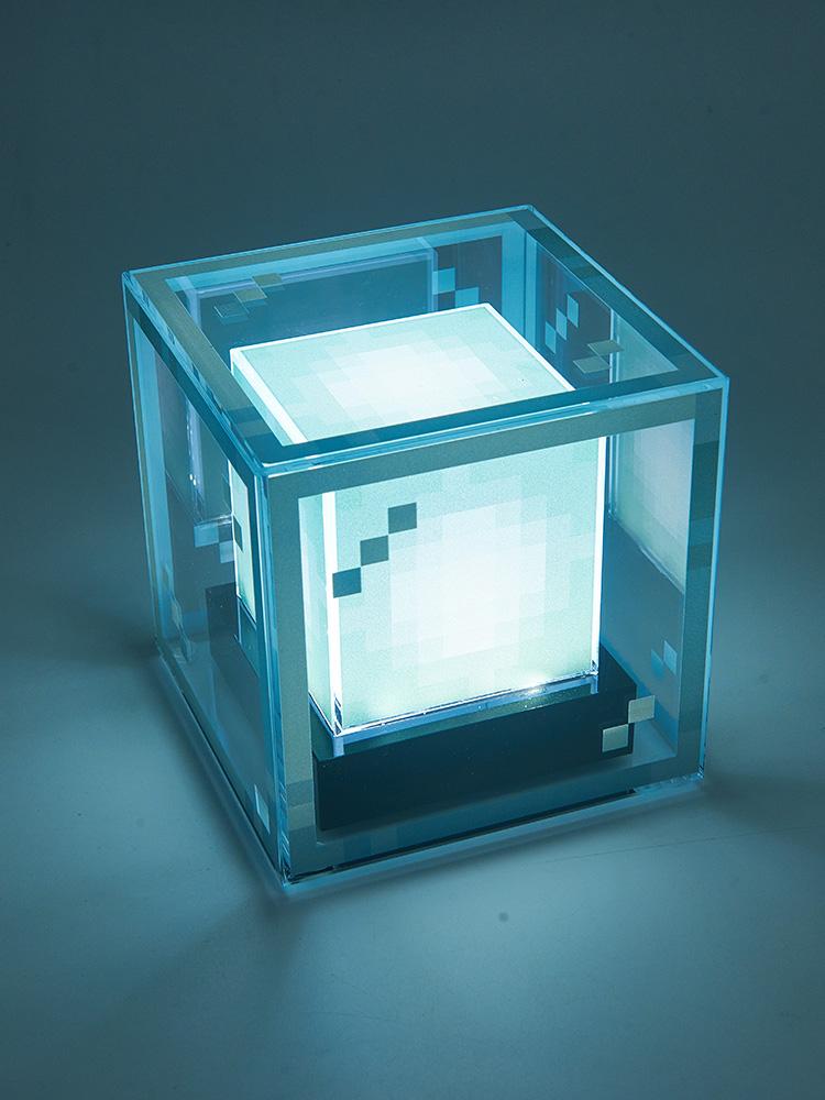 main_786337173313_0-1 내 세계 비콘 충전 장식 램프 빛나는 아크릴 게임 둘러싼 물리적 선물 새로운 데스크탑 장식품 - 이미지 1