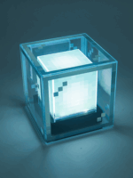 내 세계 비콘 충전 장식 램프 빛나는 아크릴 게임 둘러싼 물리적 선물 새로운 데스크탑 장식품 - 이미지 5