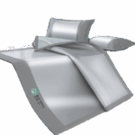 아이스 실크 매트 3종 세트 여름용 에어컨 매트 항균 세탁기 사용 가능 접이식 가정용 여름용 침대 시트 소프트 매트 - 이미지 5