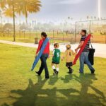 2.4m 야외 캠핑 파라솔 메시 창 휴대용 듀얼 퍼포즈 비치 텐트 우산 - 이미지 2