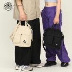 OCE GEAR 일본 패션 트렌드 경량 버킷백 방수 원숄더 크로스바디 산악 시리즈 도시형 아웃도어 스타일 - 이미지 2