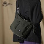 OCE GEAR 일본 패션 트렌드 경량 버킷백 방수 원숄더 크로스바디 산악 시리즈 도시형 아웃도어 스타일 - 이미지 4