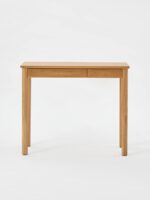 무인양품 원목 좁은 책상 화이트 오크 스타일 컴퓨터 책상 사무실 화장대 - 이미지 2