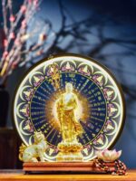 지장보살 집 거실 예배 불교사원 지우화산 지장보살상 지장보살불상 선장신구