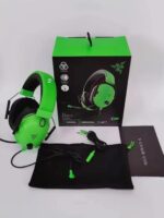Razer/Razer Black Shark V2X 헤드마운트 게이밍 컴퓨터 게임용 헤드셋, 마이크 포함 7.1 서라운드 사운드 - 이미지 3