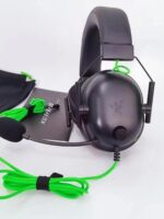 Razer/Razer Black Shark V2X 헤드마운트 게이밍 컴퓨터 게임용 헤드셋, 마이크 포함 7.1 서라운드 사운드 - 이미지 5