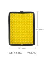 낚시상자 낚시의자 시트쿠션 정품 후지소형 찐빵 시트쿠션 통기성 방수 3D 고탄성 두꺼운 젤 미끄럼 방지 시트쿠션