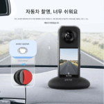 aMagisn은 Insta360 X4/X3 데스크탑 자동차 실리콘 베이스 스포츠 카메라 액세서리에 적합합니다. - 이미지 4