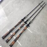 블랙 파이썬 썬더 로드 루야 로드 블랙 스페셜 썬더 로드 라이트 썬더 로드 슈퍼 하드 앵커 낚싯대 낚싯대 총 손잡이 스트레이트 핸들 - 이미지 2